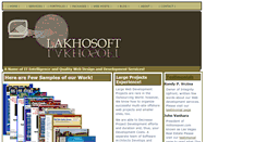 Desktop Screenshot of lakhosoft.lakho.com