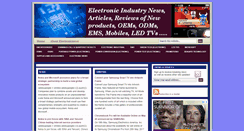 Desktop Screenshot of electronicnews.lakho.com